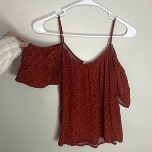 One clothing XS off the shoulder tank top